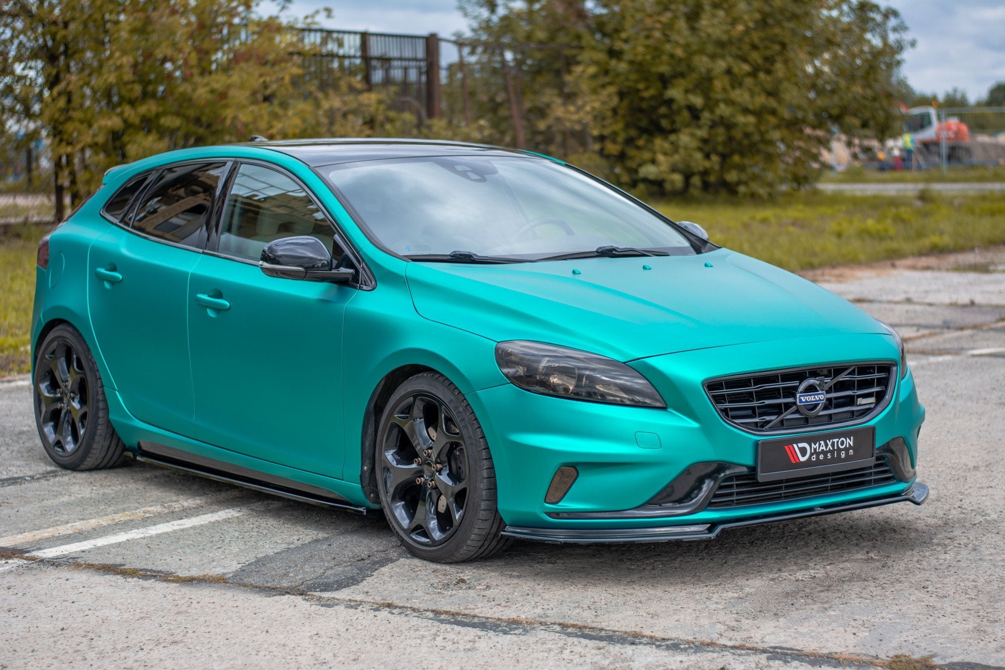 FRONT SPLITTER Volvo V40 R-design