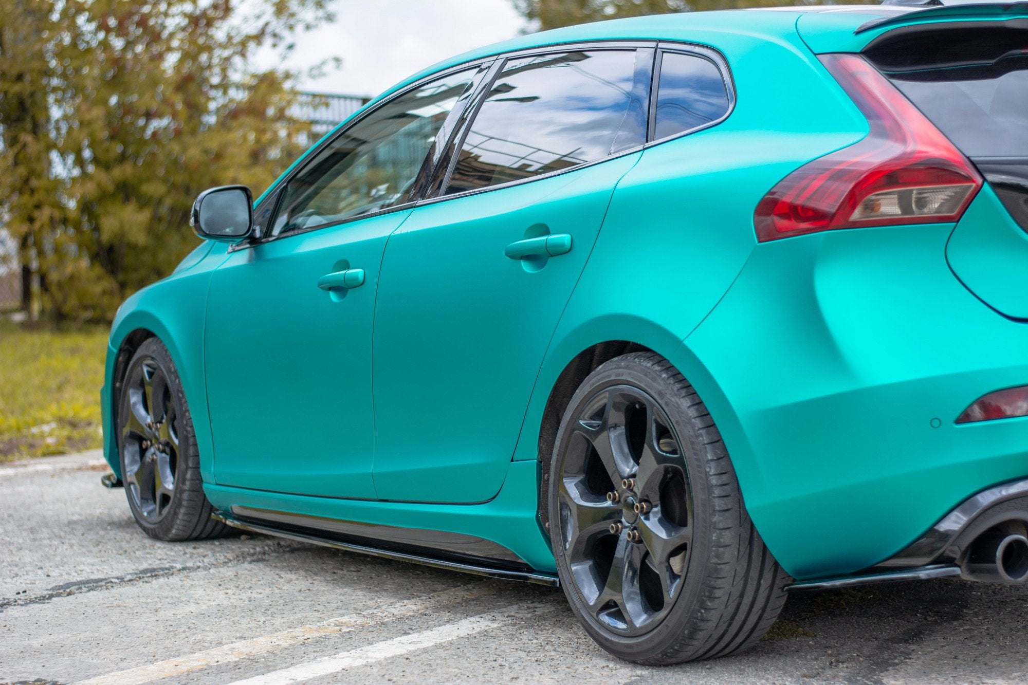 SIDE SKIRTS DIFFUSERS Volvo V40 R-design