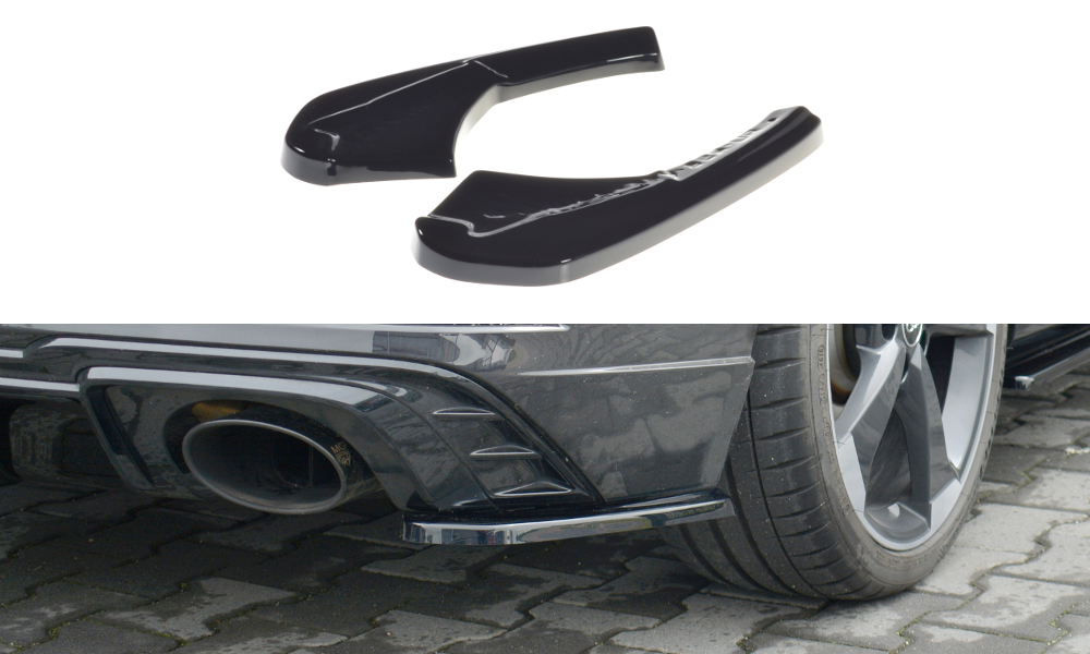 Rear Side Splitters Audi RS3 8V FL Sportback