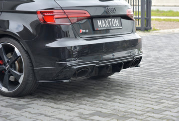 Rear Side Splitters Audi RS3 8V FL Sportback - 0