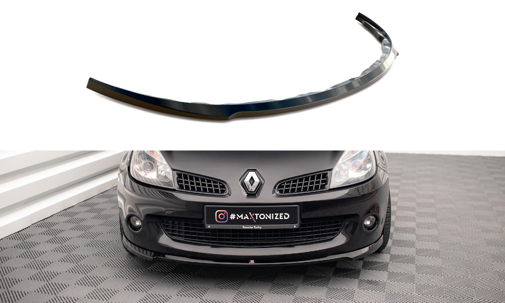 FRONT SPLITTER RENAULT CLIO III RS