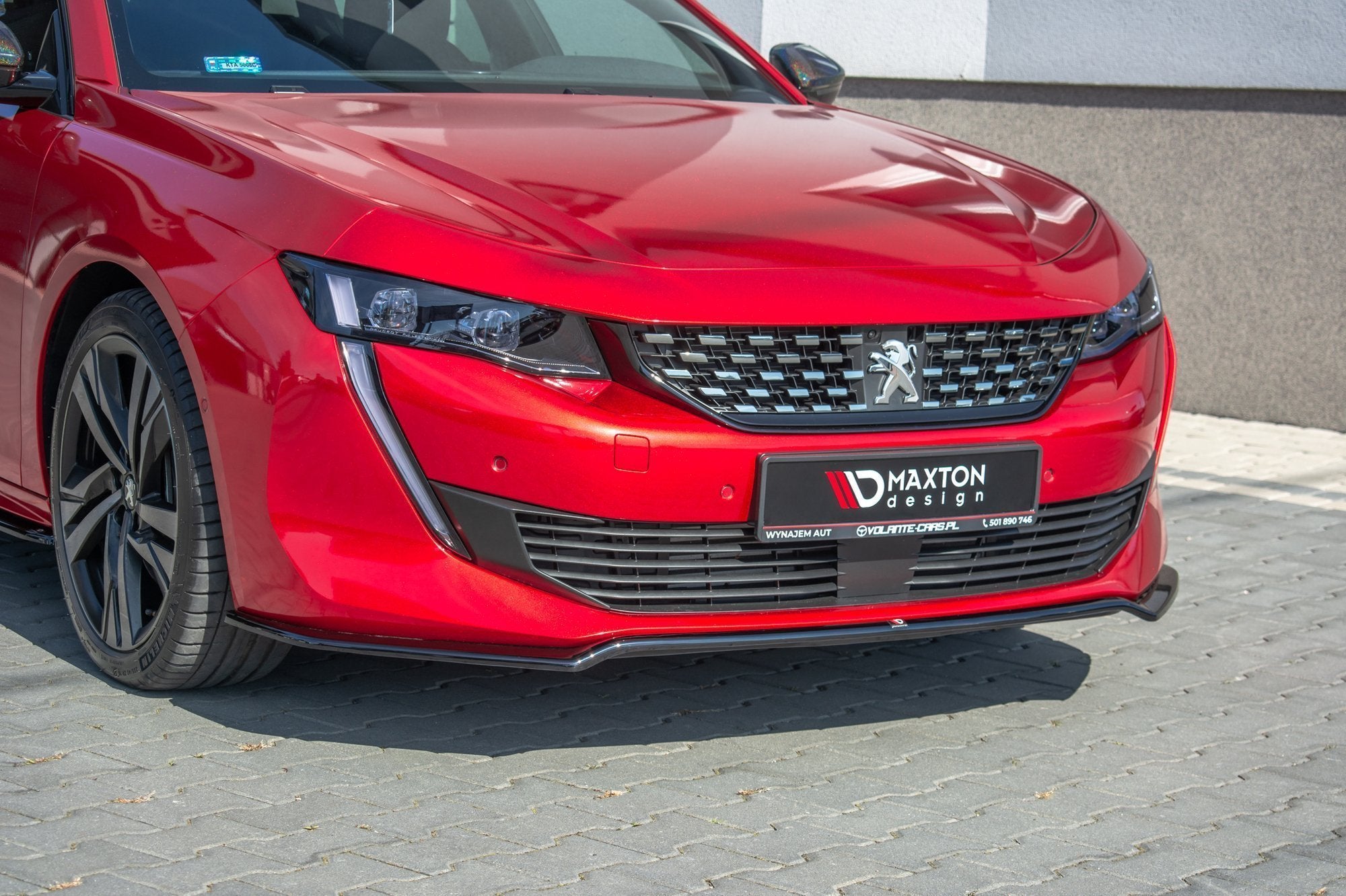 Front Splitter V.1 Peugeot 508 GT Mk2