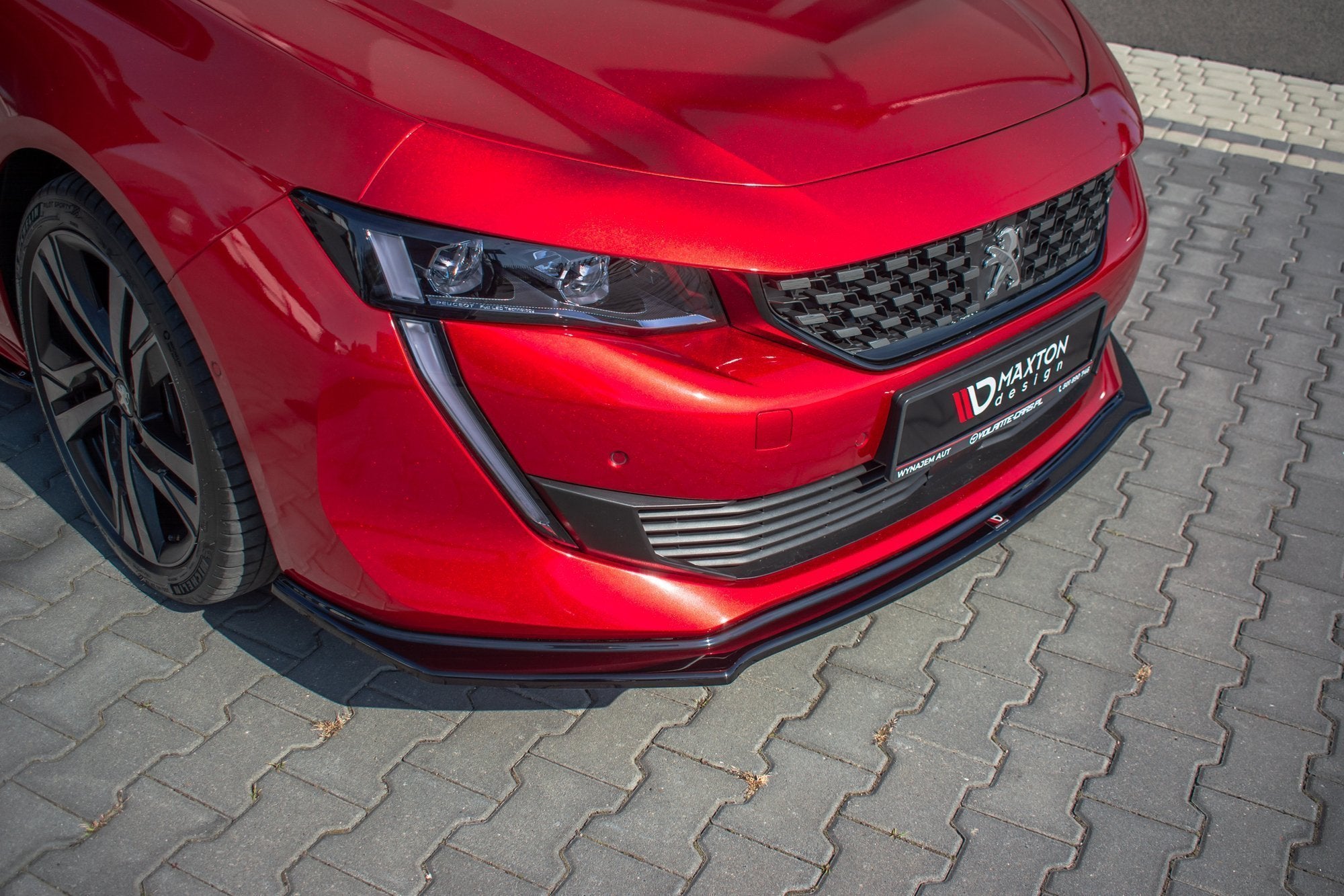 Front Splitter V.2 Peugeot 508 Mk2