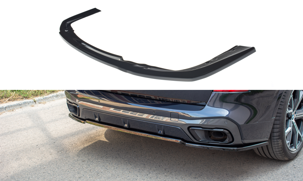 Central Rear Splitter for BMW X5 G05 M-pack