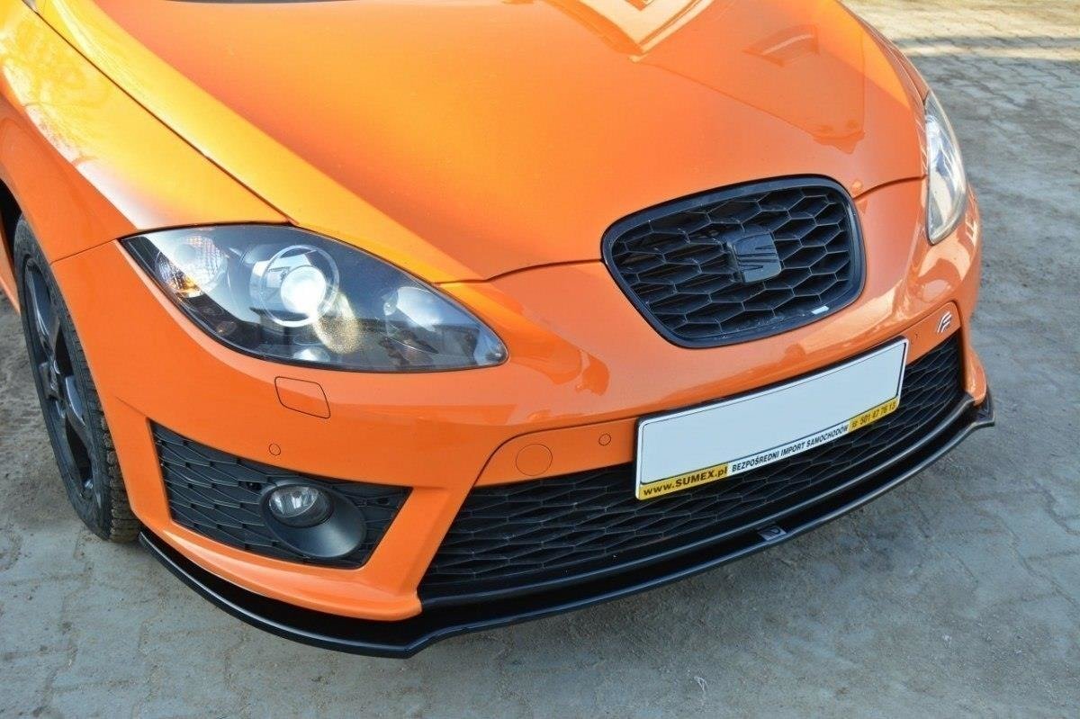 FRONT SPLITTER V.2 SEAT LEON MK2 CUPRA / FR (FACELIFT)