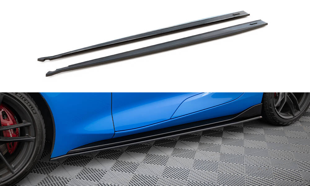 Side skirts Diffusers V.1 Toyota Supra Mk5