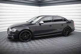 Side Skirts Diffusers V.1 Audi S4 / A4 / A4 S-Line B8 / B8 FL - 0