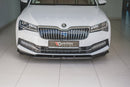 Front Splitter V.2 Skoda Superb Liftback / Combi Mk3 Facelift-2