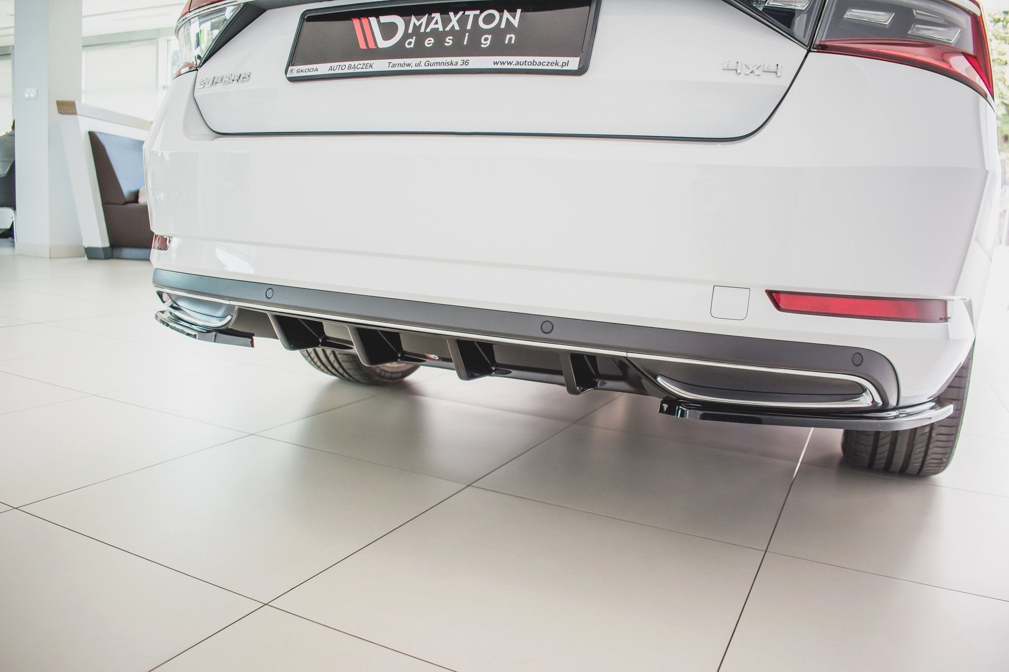 Rear Valance Skoda Superb Mk3 FL