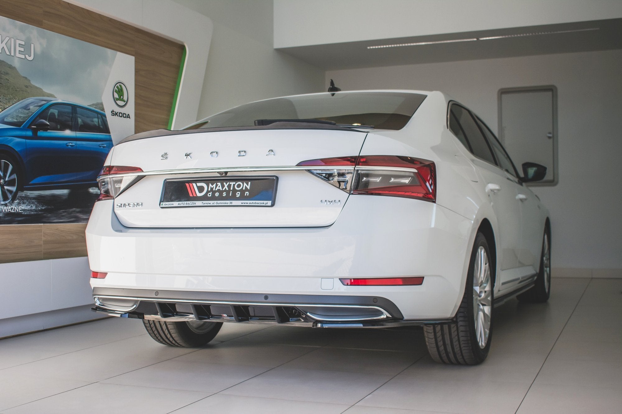 Rear Valance Skoda Superb Mk3 FL