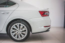 Rear Side Splitters Skoda Superb Liftback / Combi Mk3 Facelift-2