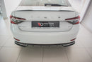 Rear Side Splitters Skoda Superb Liftback / Combi Mk3 Facelift-4