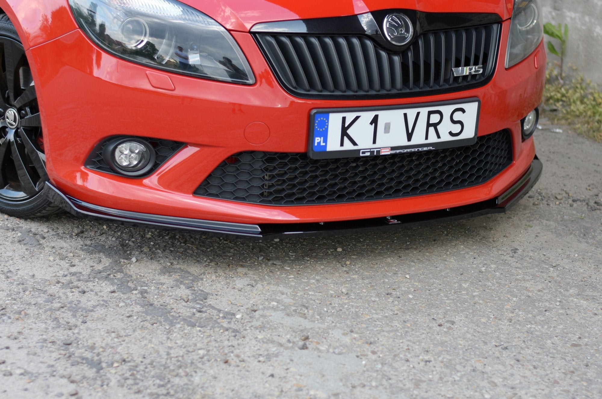 FRONT SPLITTER SKODA FABIA MK2 RS