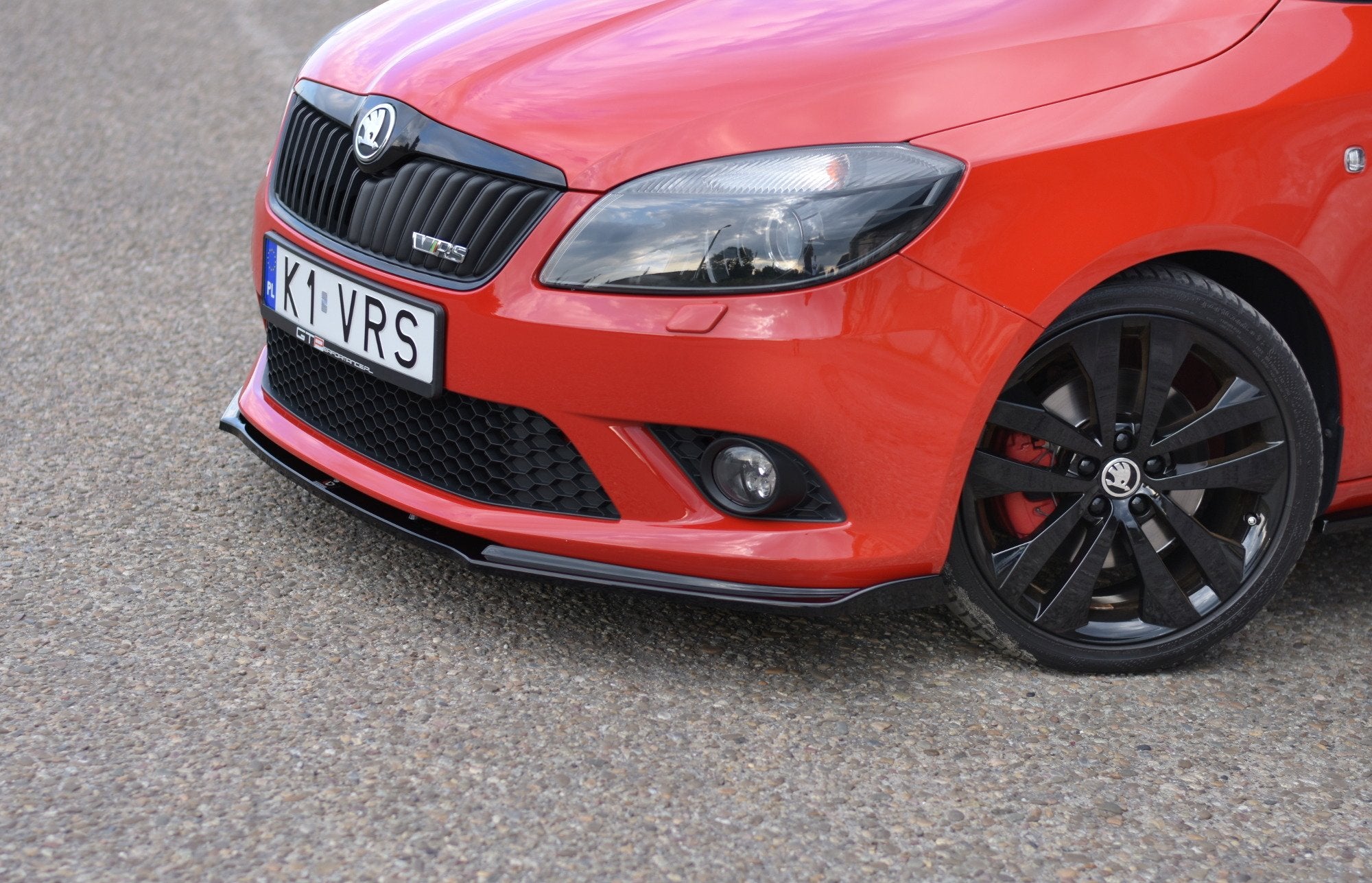 FRONT SPLITTER SKODA FABIA MK2 RS