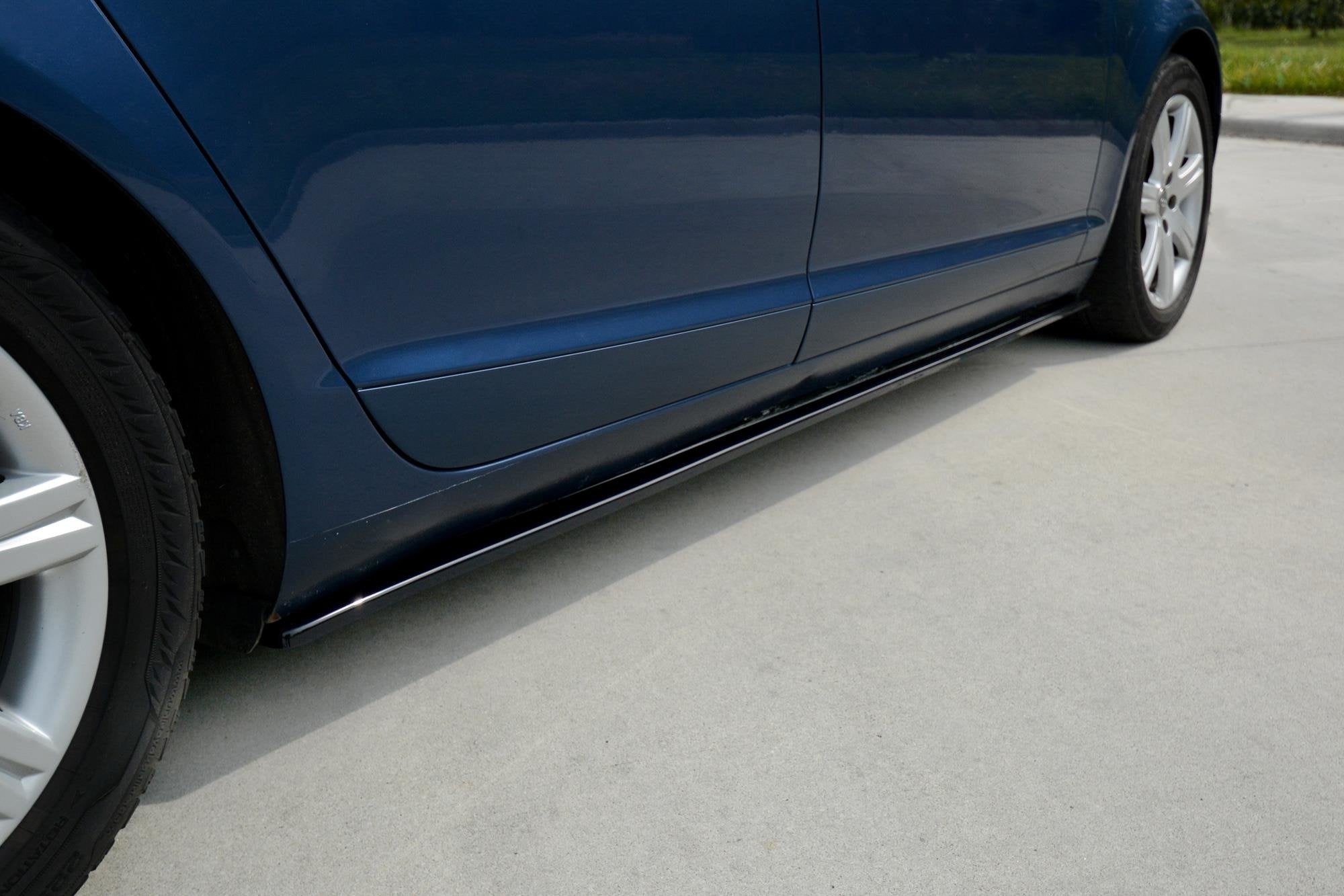 SIDE SKIRTS DIFFUSERS AUDI A6 C6 S-LINE (PREFACE/FACELIFT)