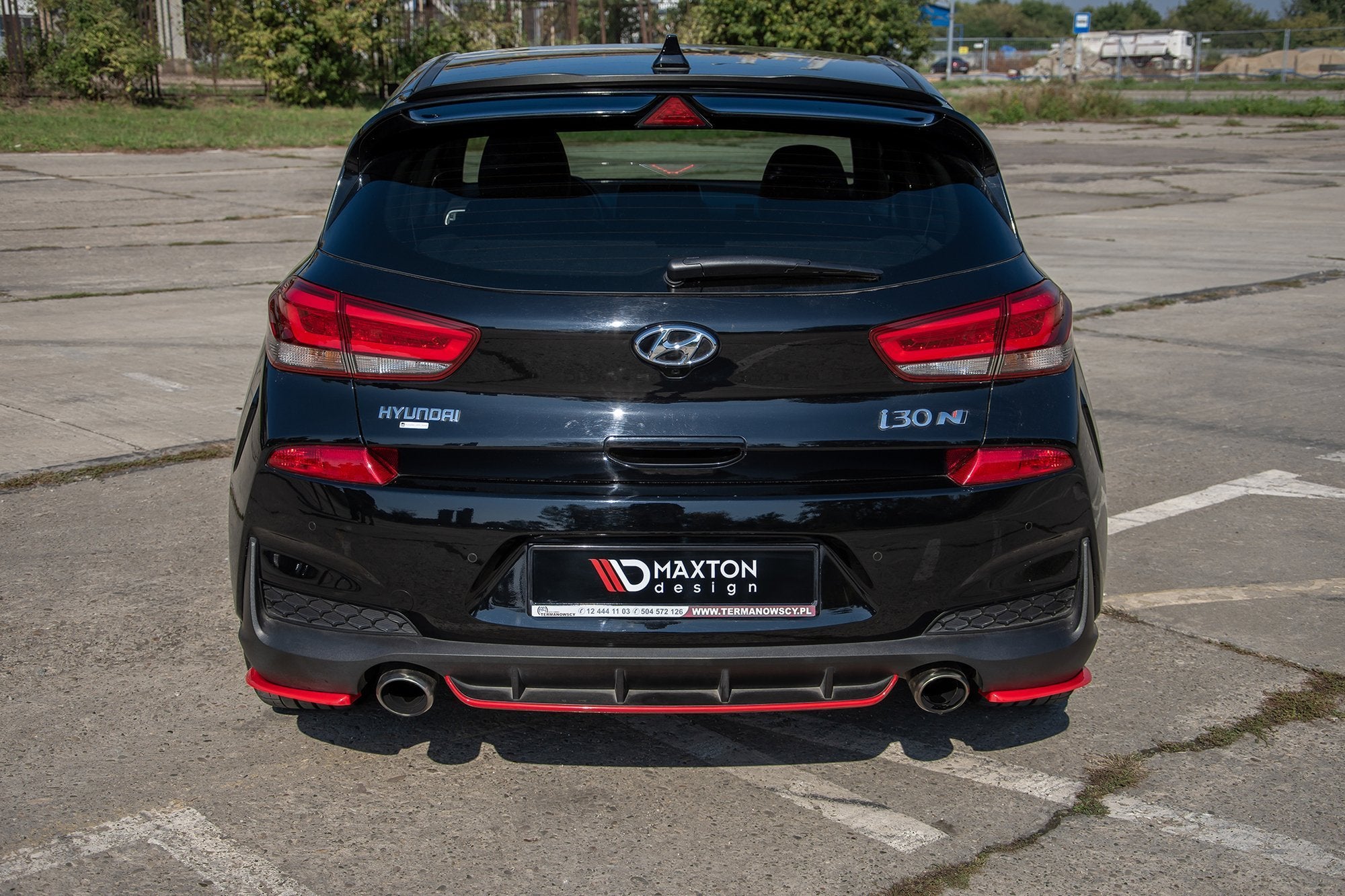 Rear Side Splitters V.2 Hyundai I30 N Mk3 Hatchback