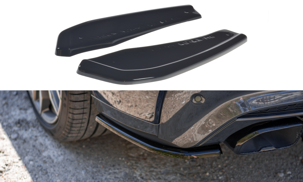 Rear Side Splitters for BMW X4 M40i G02