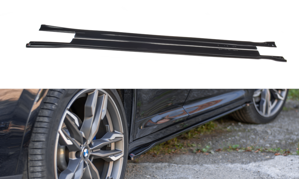 Side skirts Diffusers for BMW X4 M-Pack G02