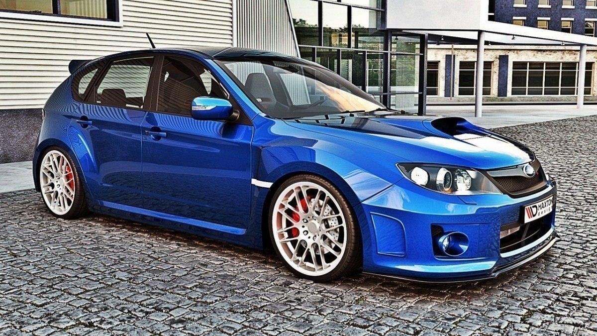 Front Splitter Subaru Impreza WRX STI 2011-2014