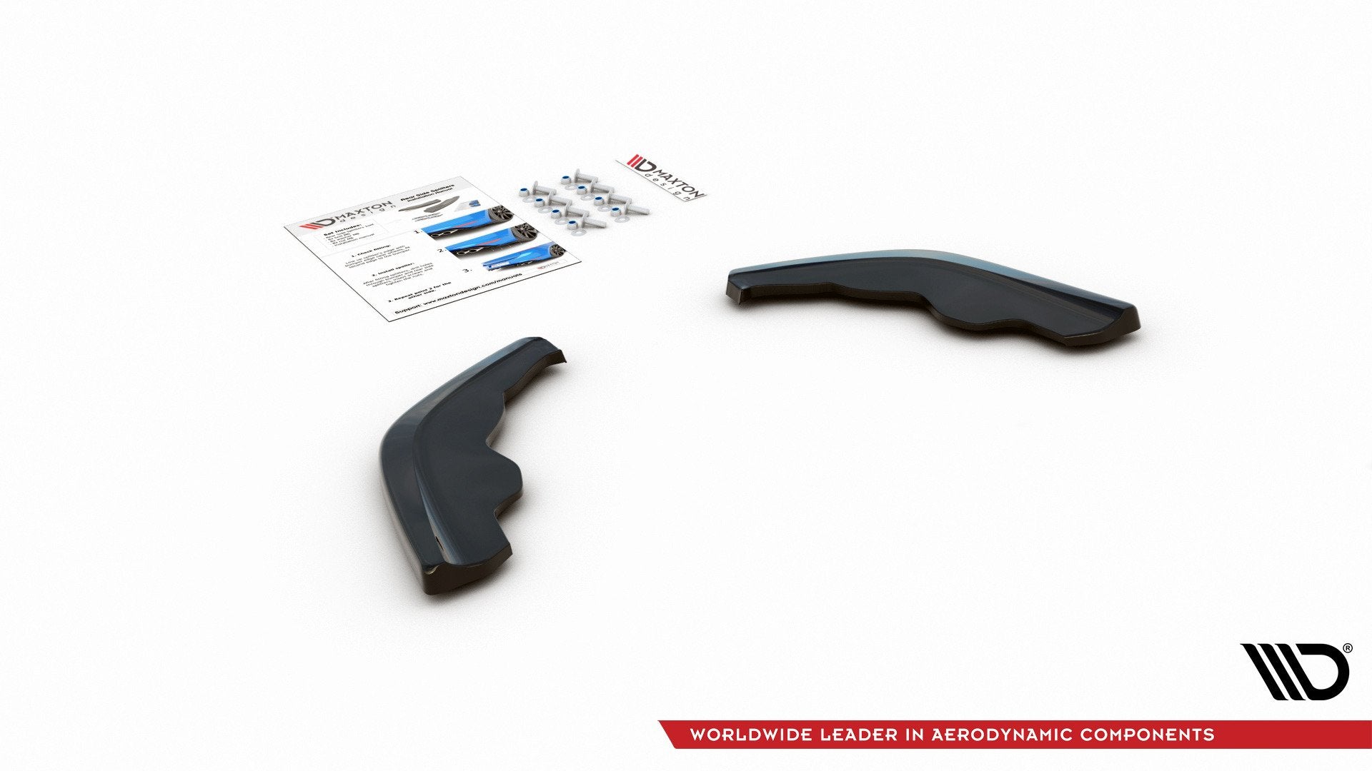 Rear Side Splitters V.1 for BMW 1 F40 M-Pack