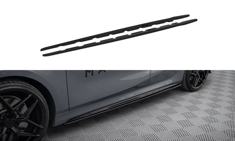 Side Skirts Diffusers V.2 for BMW 1 F40 M-Pack/ M135i 