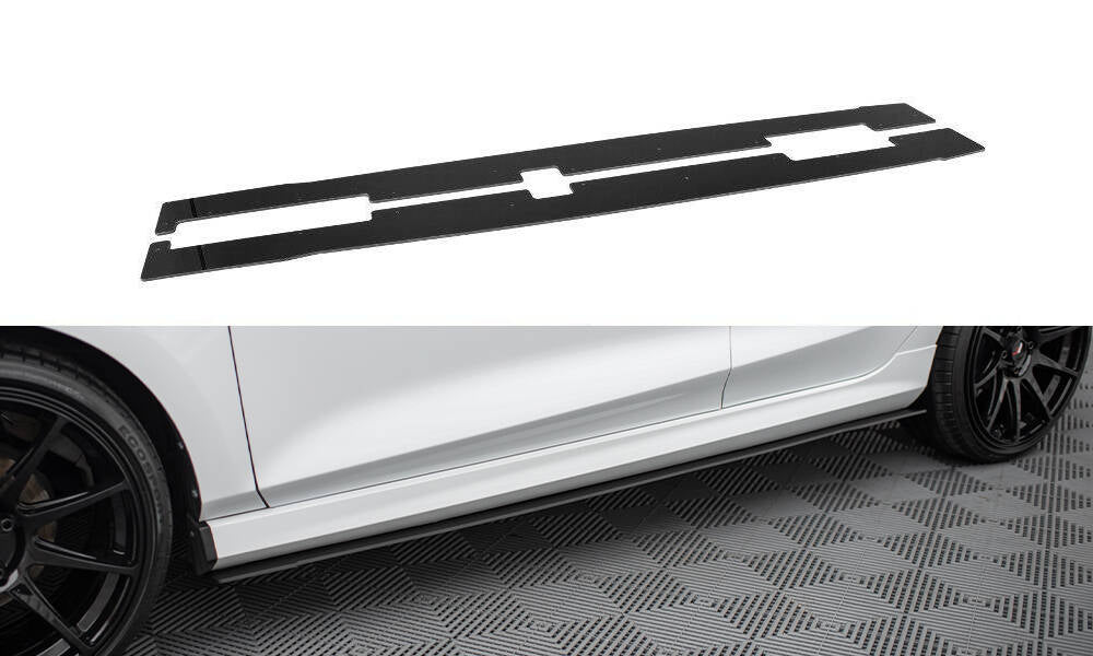 Racing Side Skirts Diffusers V.2 Ford Fiesta Mk8 ST / ST-Line