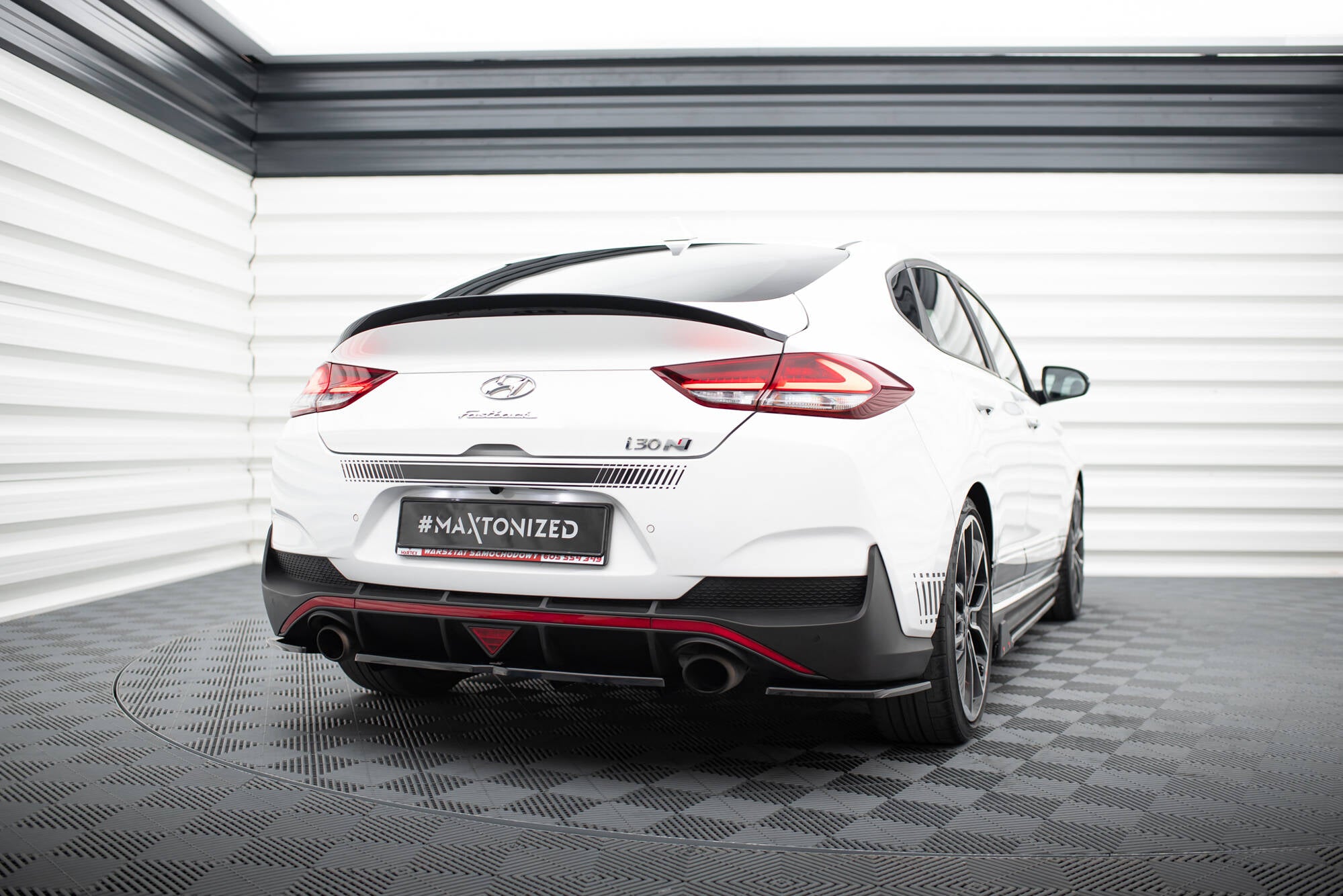 Rear Side Splitters Hyundai I30 N Mk3 Fastback