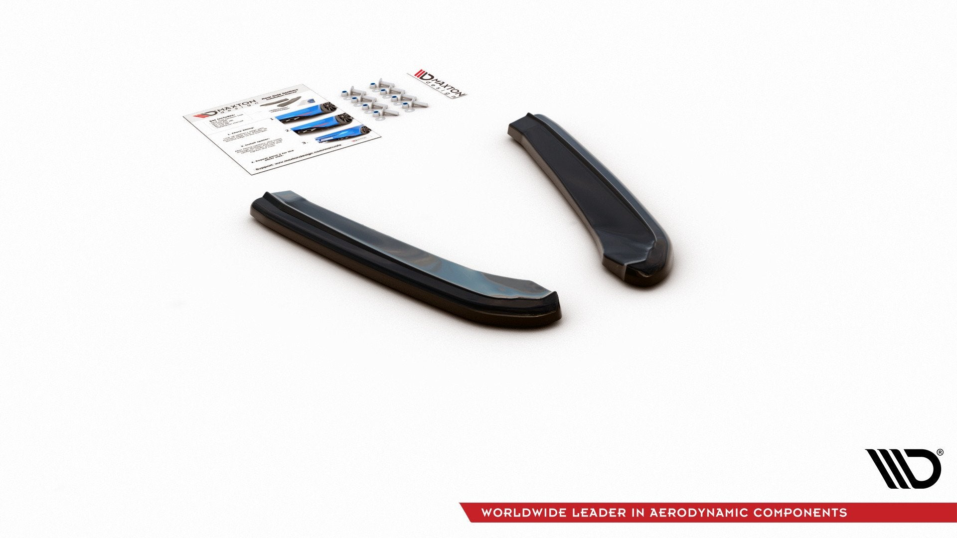 Rear Side Splitters V.1 Seat Leon Cupra Mk3 FL Sportstourer