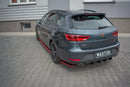Rear Side Splitters V.4 Seat Leon Cupra Mk3 FL Sportstourer-3