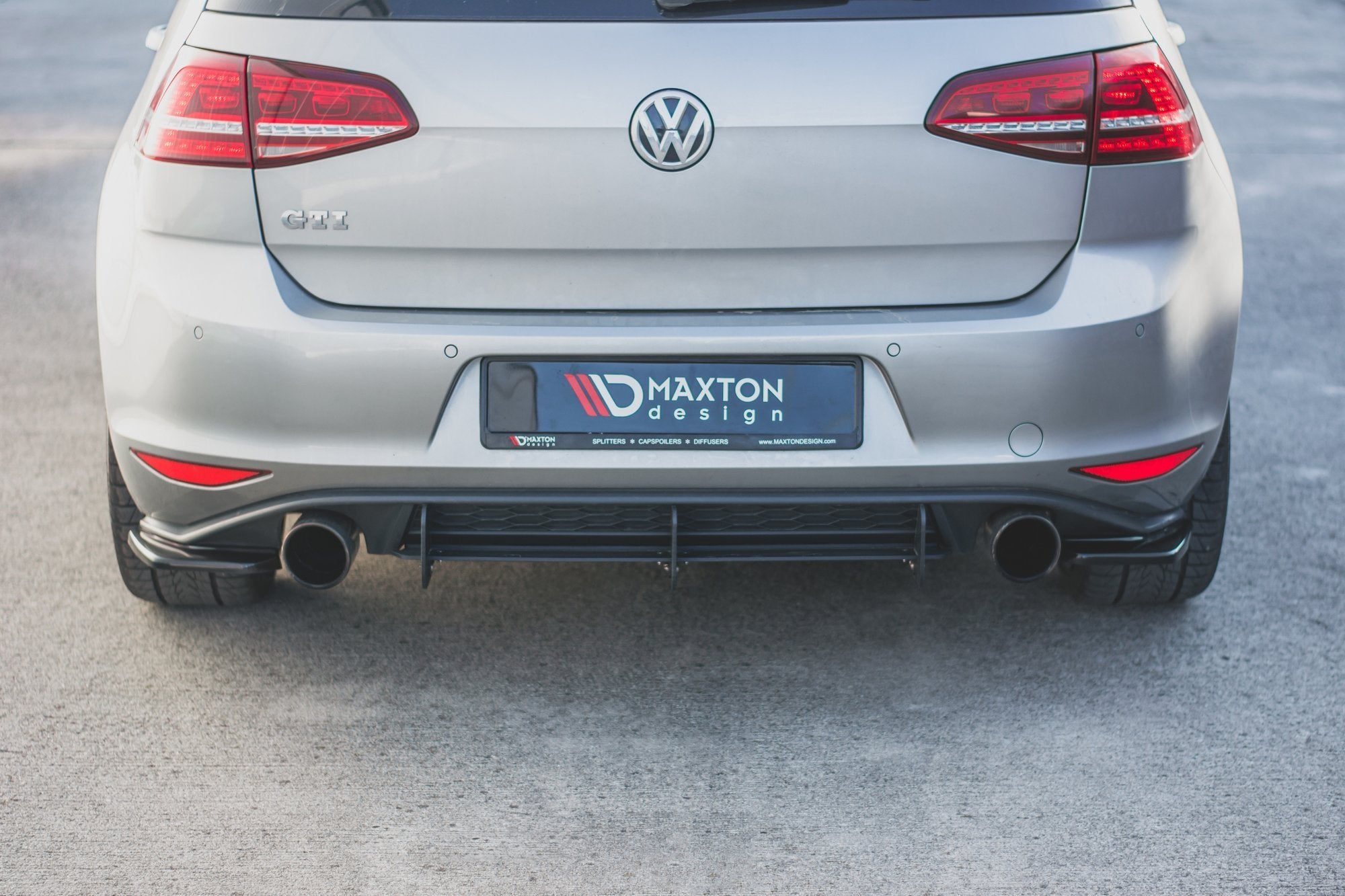 Rear Side Splitters V.2 VW Golf 7 GTI