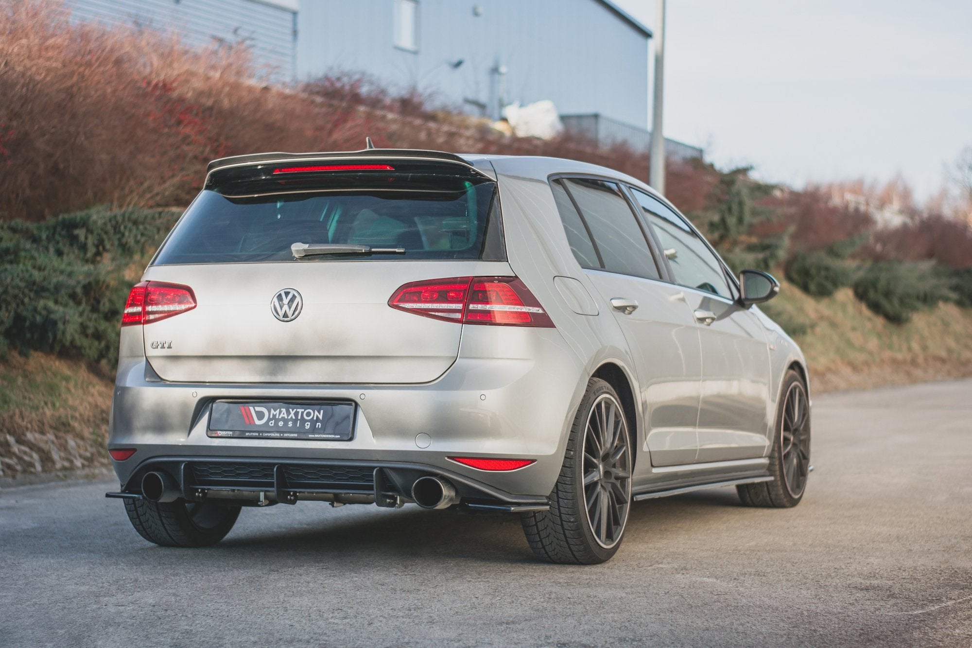 Rear Side Splitters V.2 VW Golf 7 GTI