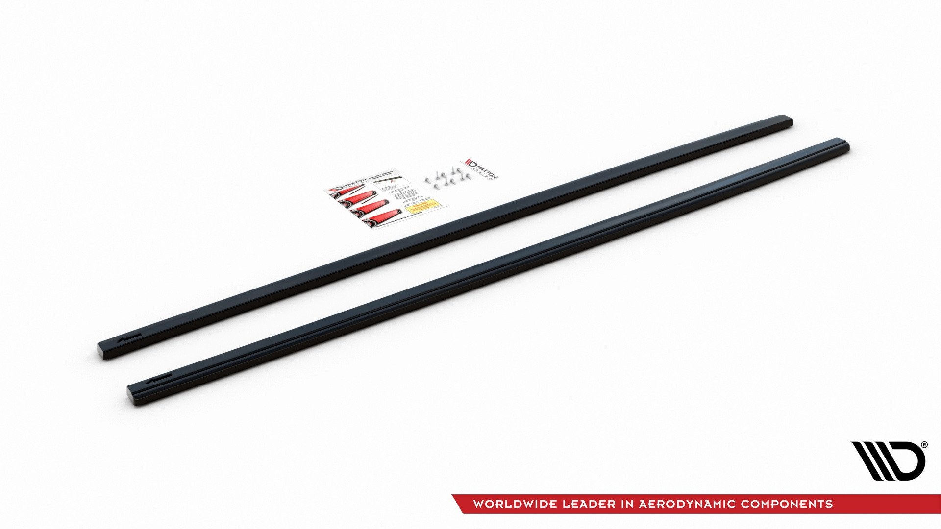 Side Skirts Diffusers V.2 VW Golf 7 GTI (narrow)