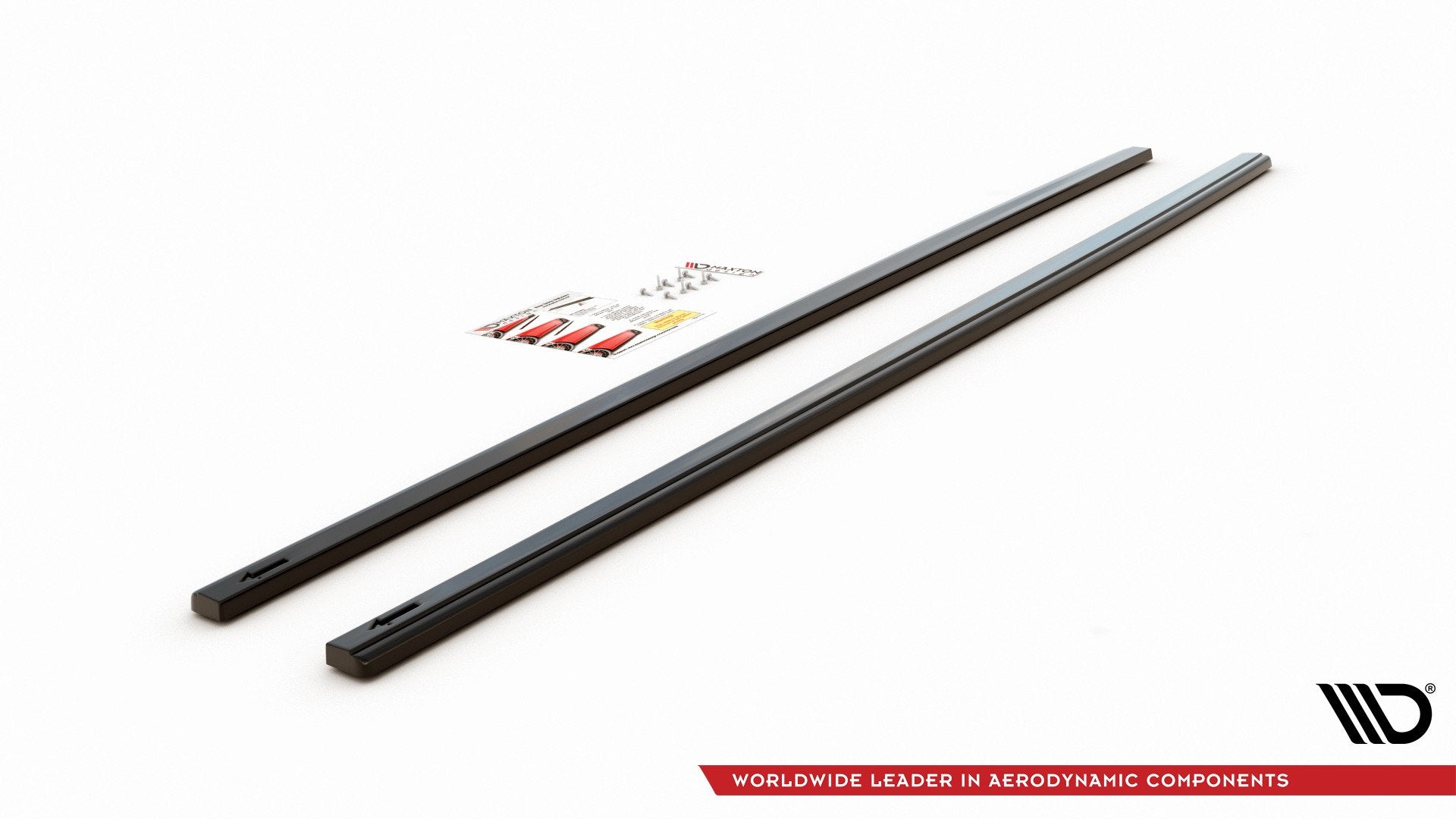 Side Skirts Diffusers V.2 VW Golf 7 GTI (narrow)