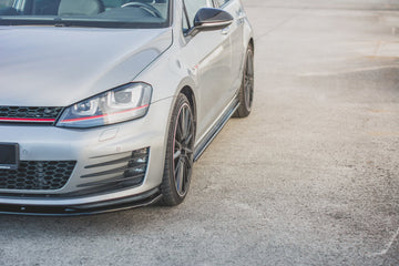 Side Skirts Diffusers V.2 VW Golf 7 GTI (narrow) - 0