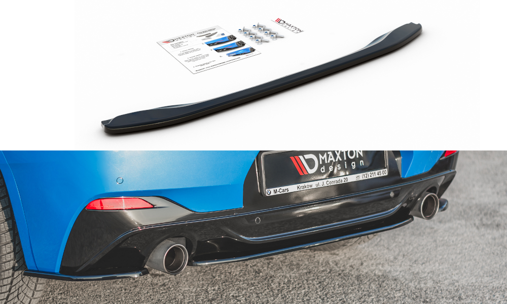 Central Rear Splitter for BMW X2 F39 M-Pack