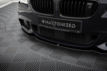 FRONT SPLITTER V.2 for BMW 5 F10/F11 MPACK - 0