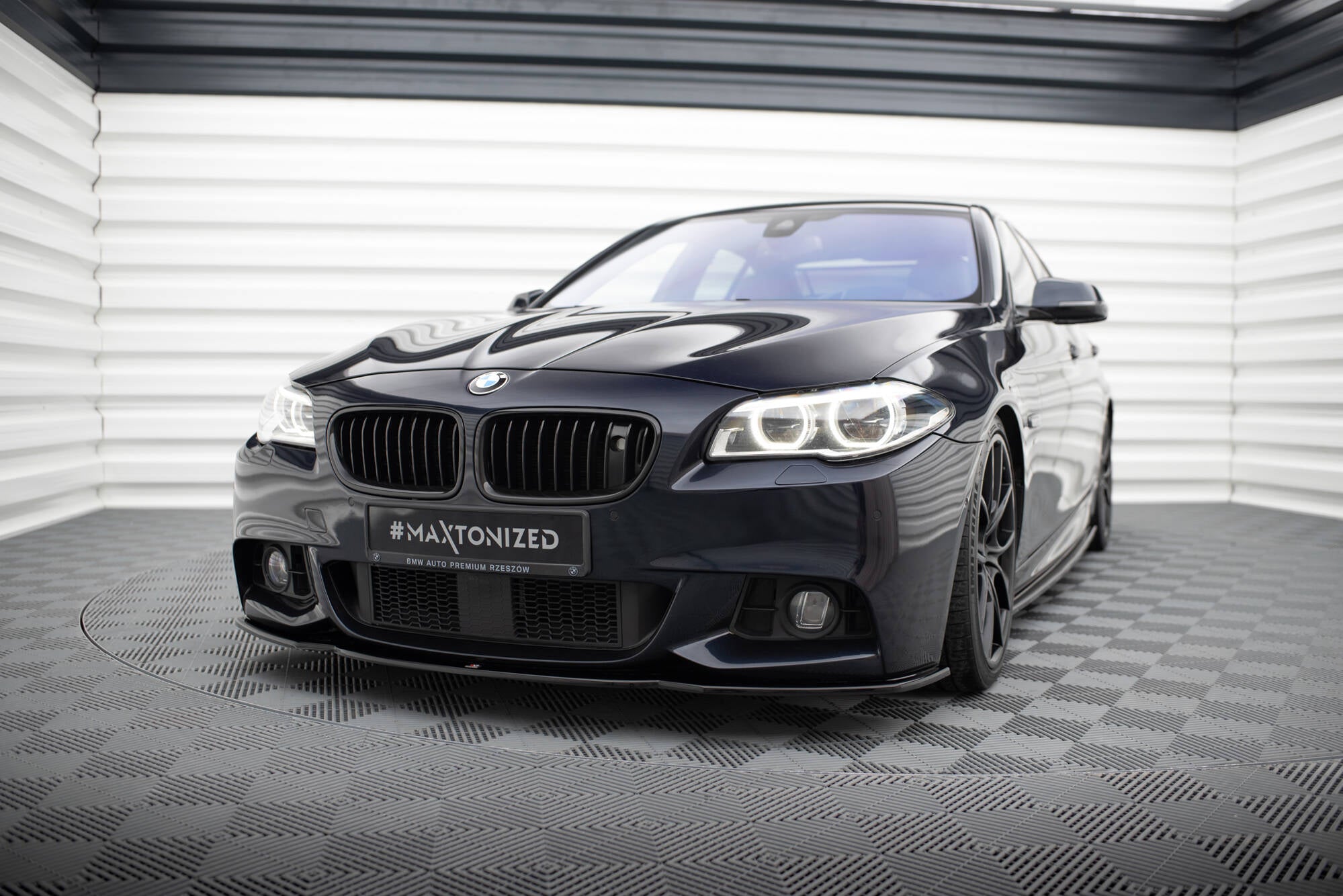 FRONT SPLITTER V.2 for BMW 5 F10/F11 MPACK