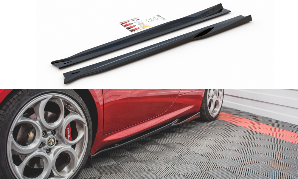 Side Skirts Diffusers Alfa Romeo 4C