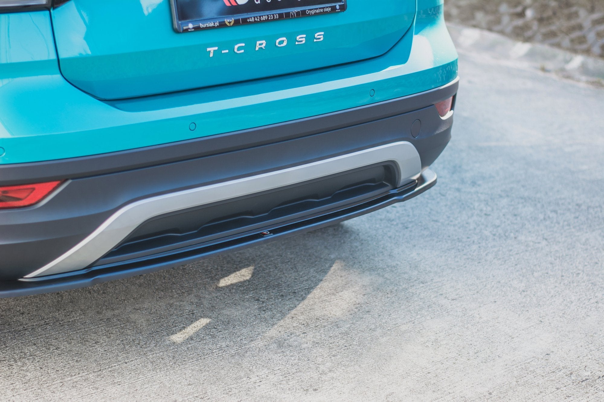 Central Rear Splitter Volkswagen T-Cross