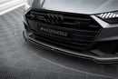 Front Splitter V.1 Audi A7 S-Line C8 / S7 C8 / C8 Facelift / S7 Facelift-4