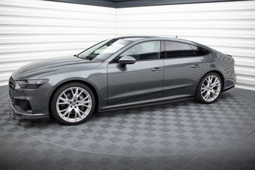 Side Skirts Diffusers Audi A7 S-Line C8 / S7 C8 - 0