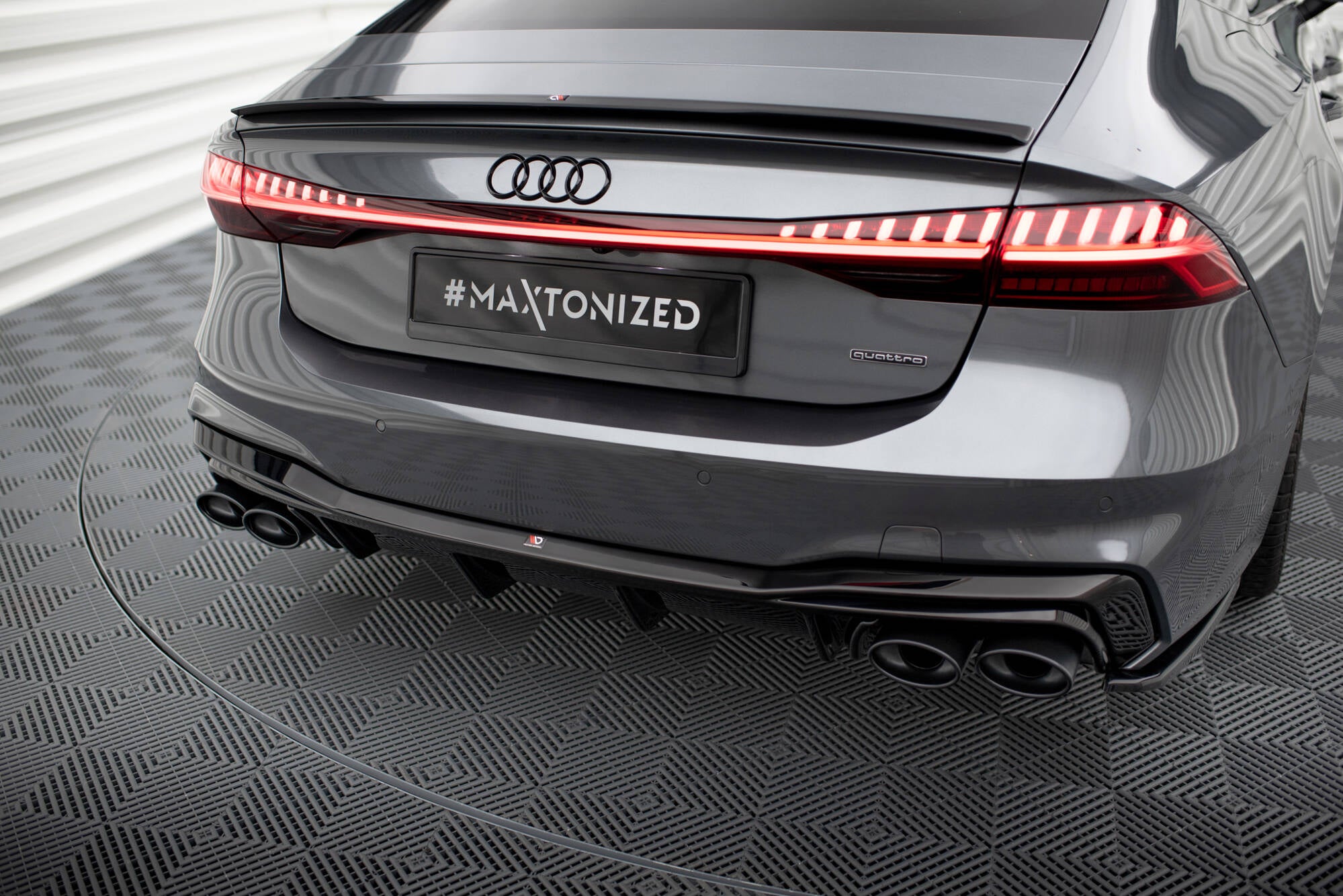 Rear Side Splitters Audi A7 S-Line C8 / S7 C8