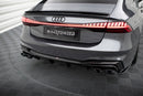 Rear Side Splitters Audi A7 S-Line C8 / S7 C8 / C8 Facelift / S7 Facelift-3
