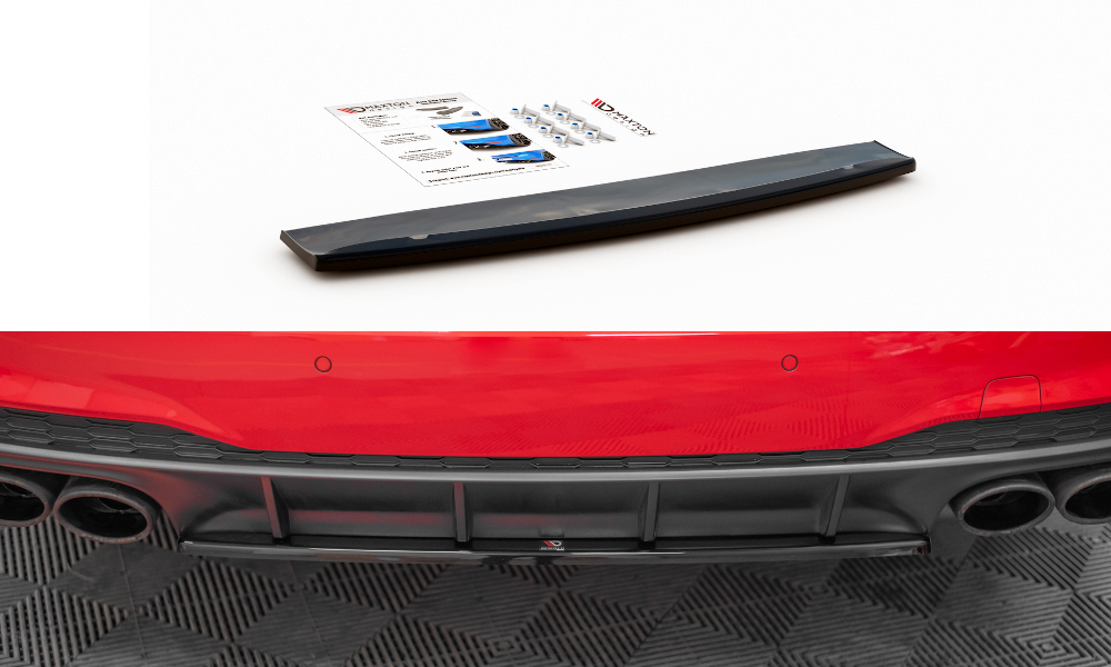 Central Rear Splitter Audi S7 C8