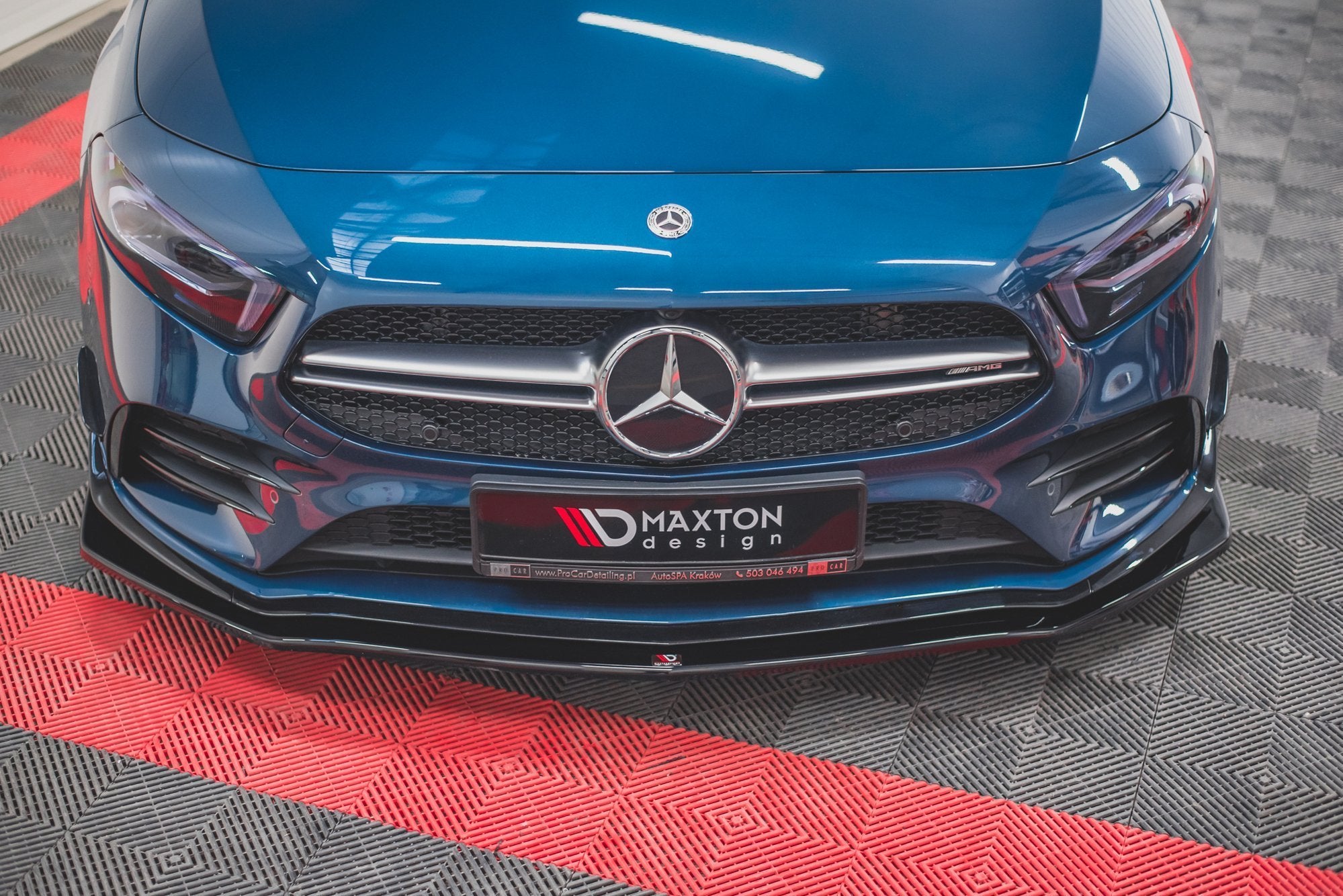 Front Splitter V.1 Mercedes A35 AMG Aero W177