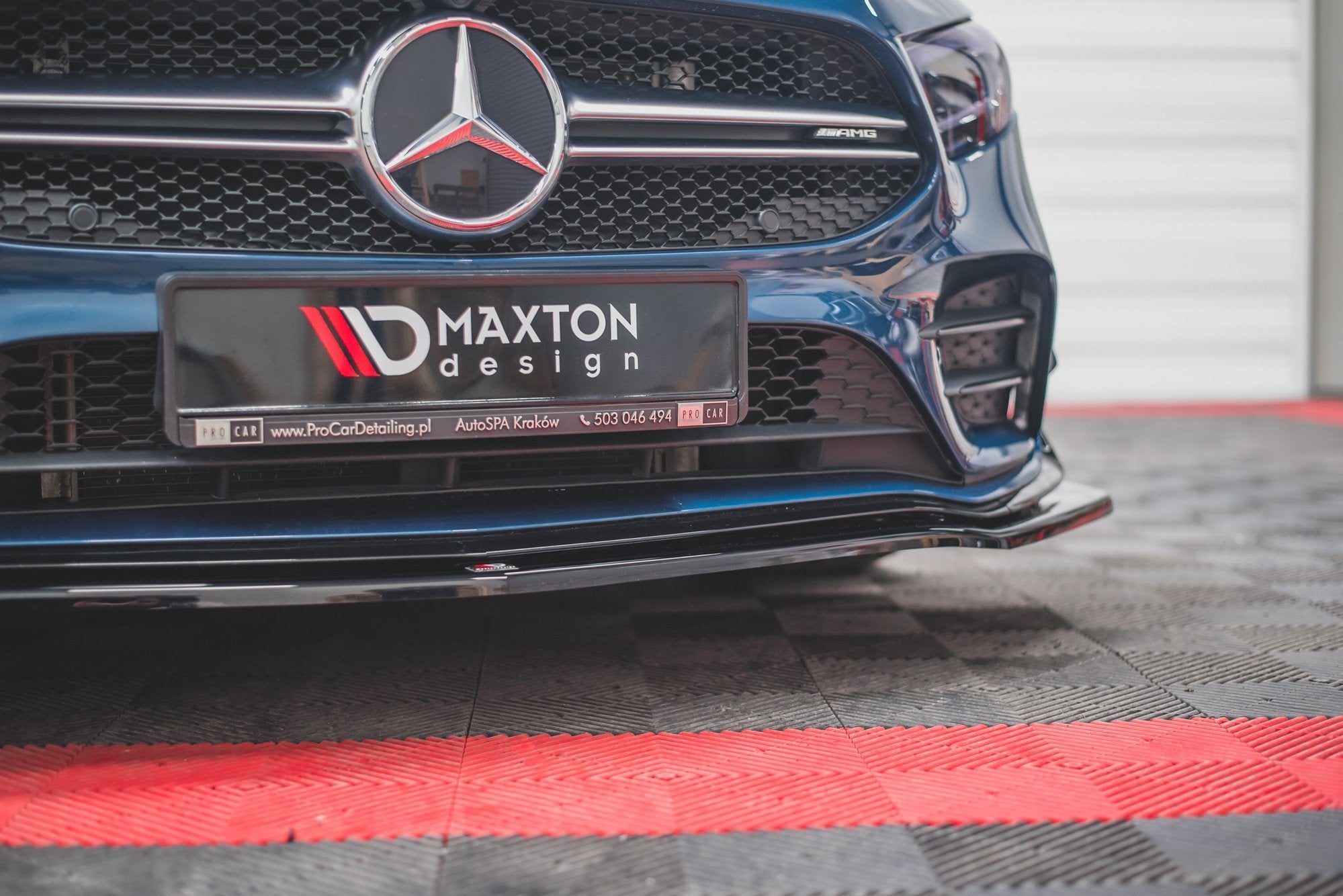 Front Splitter V.1 Mercedes A35 AMG Aero W177