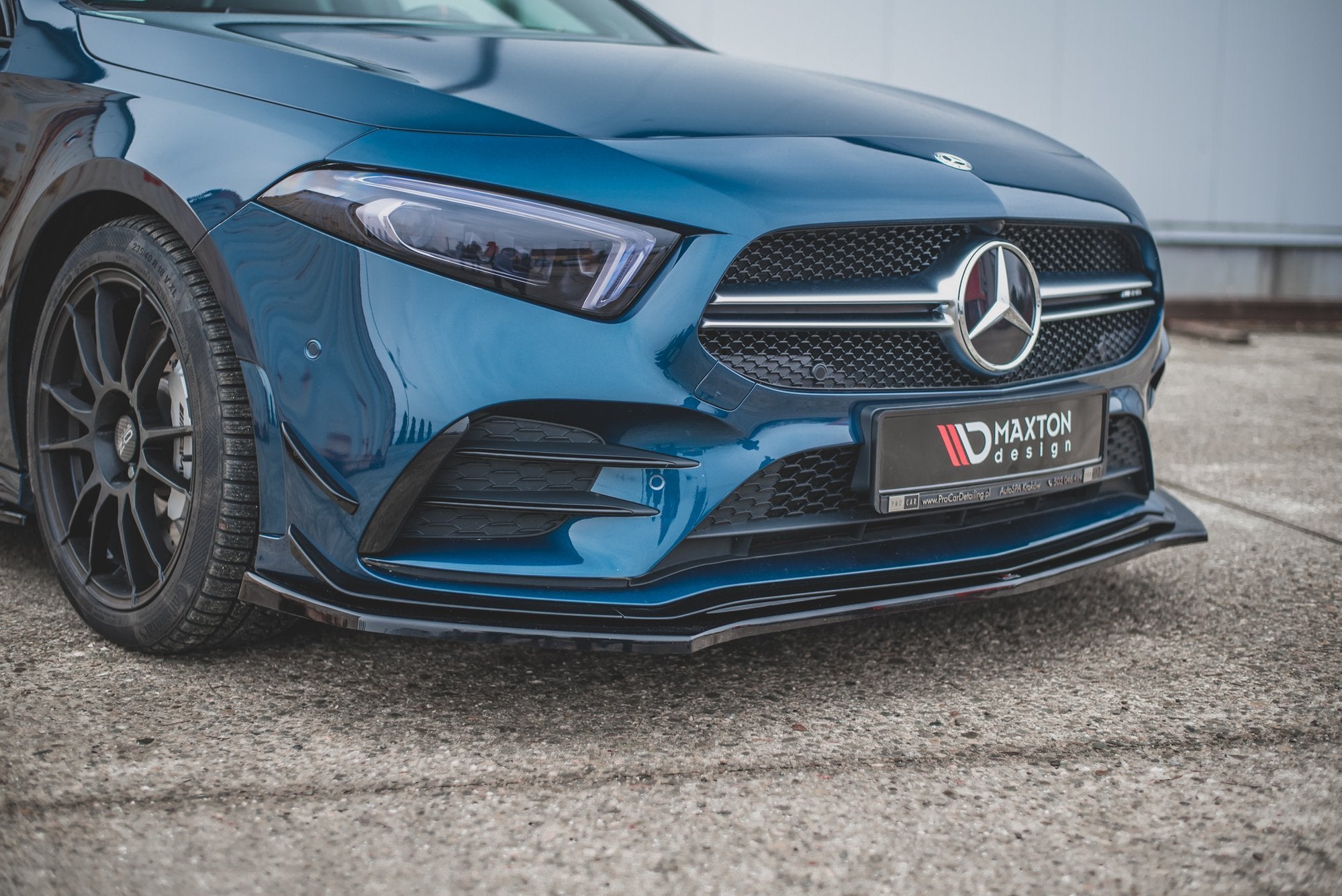 Front Splitter V.2 Mercedes A35 AMG Aero W177