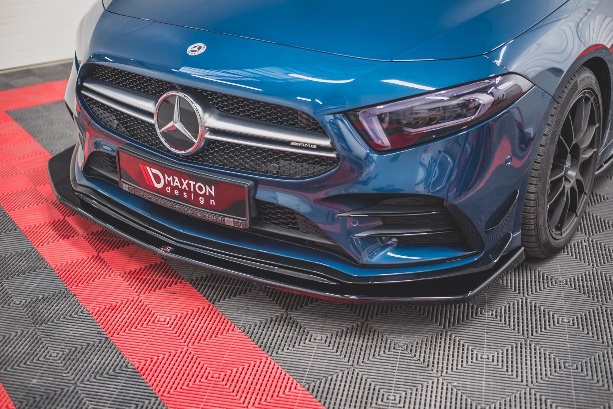 Front Splitter V.3 Mercedes A35 AMG Aero W177