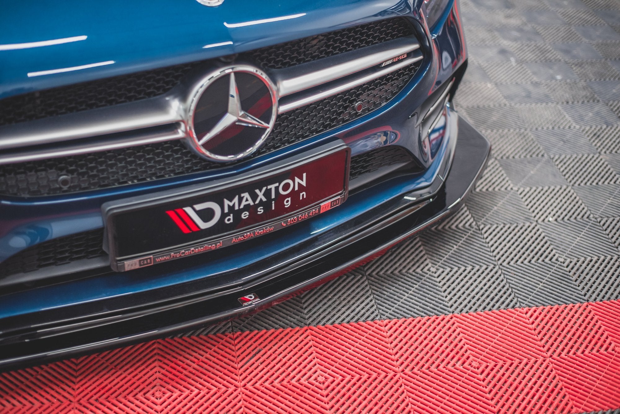 Front Splitter V.3 Mercedes A35 AMG Aero W177