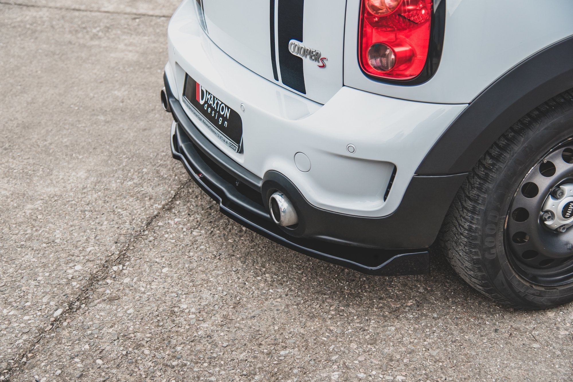 Central Rear Splitter Mini Countryman Mk1 JCW